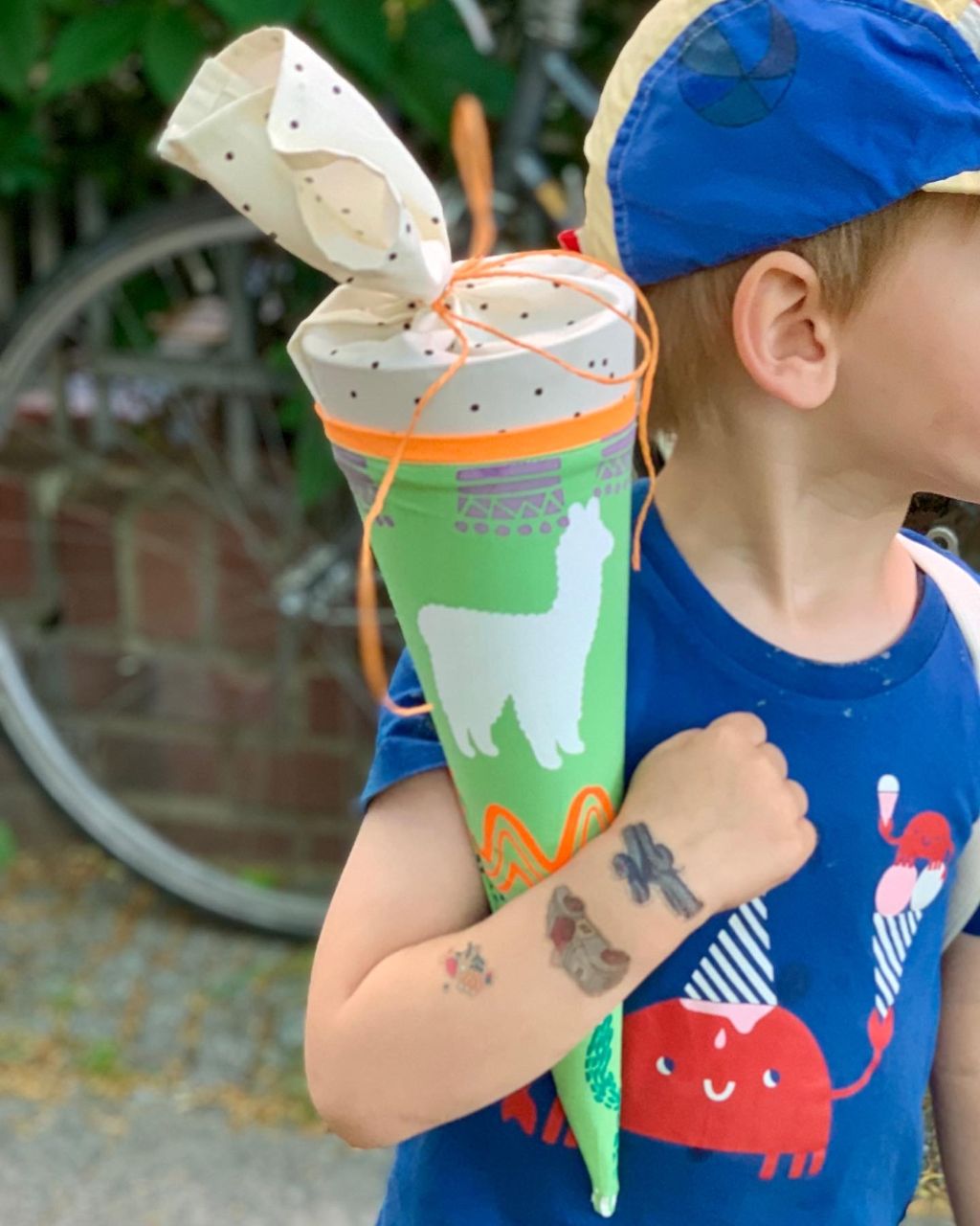 Schultüten selbst nähen und bedrucken