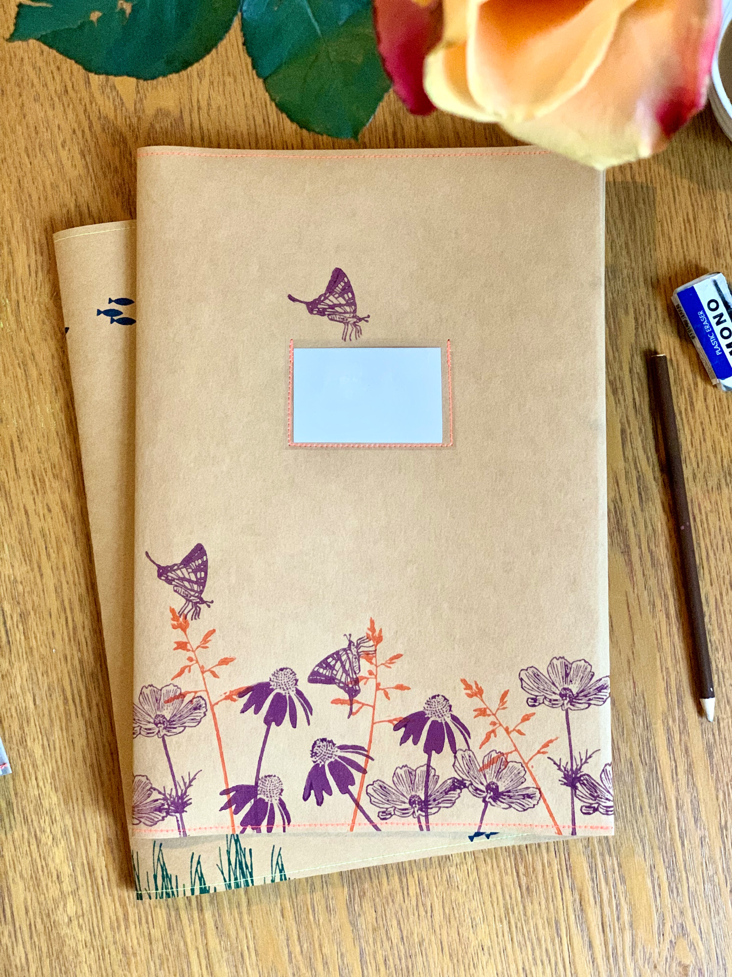 STEMPEL und NÄH-Workshop – Wir bestempeln und nähen Schulsachen*!