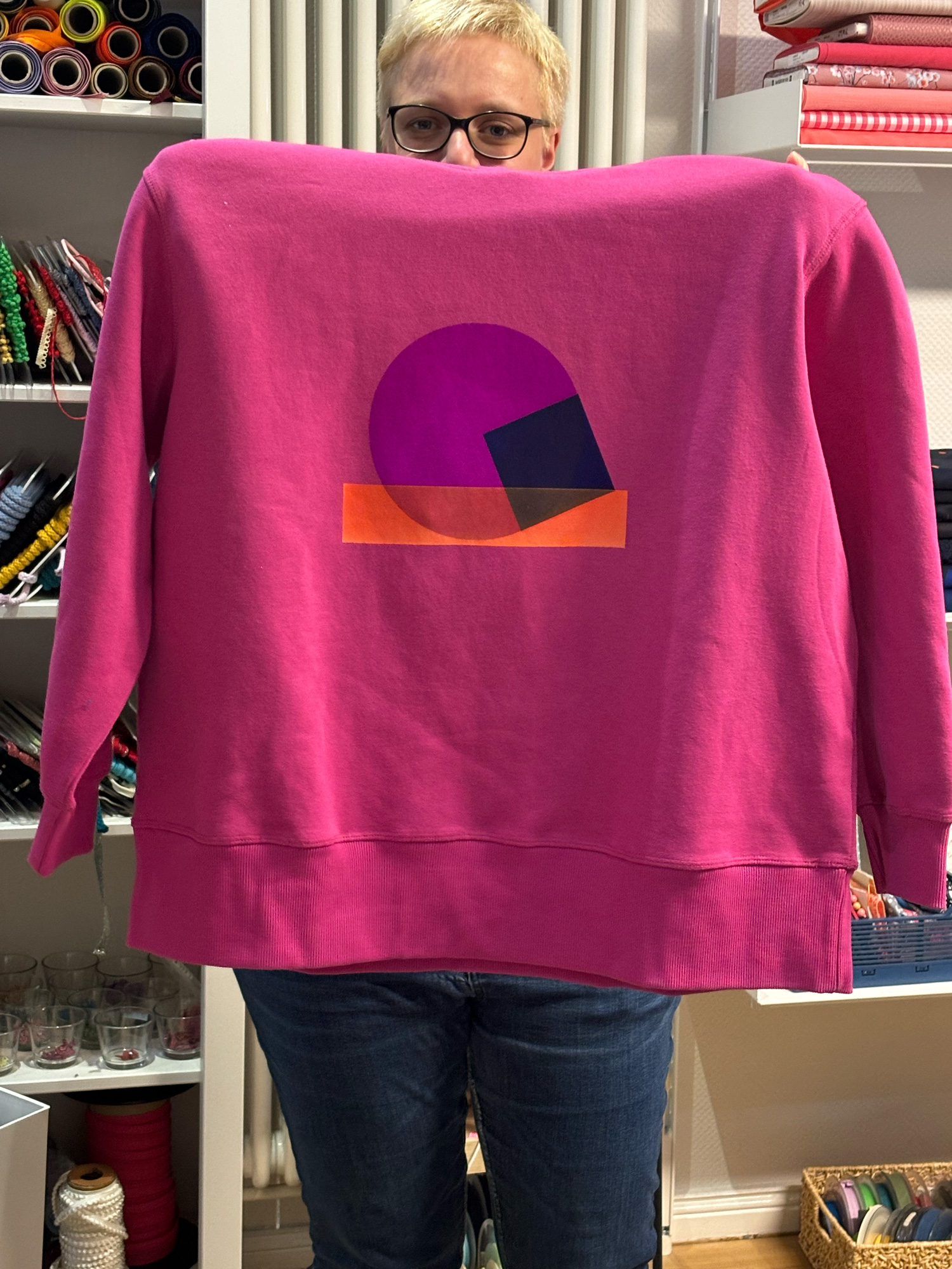 Pullover Siebdruck Workshop