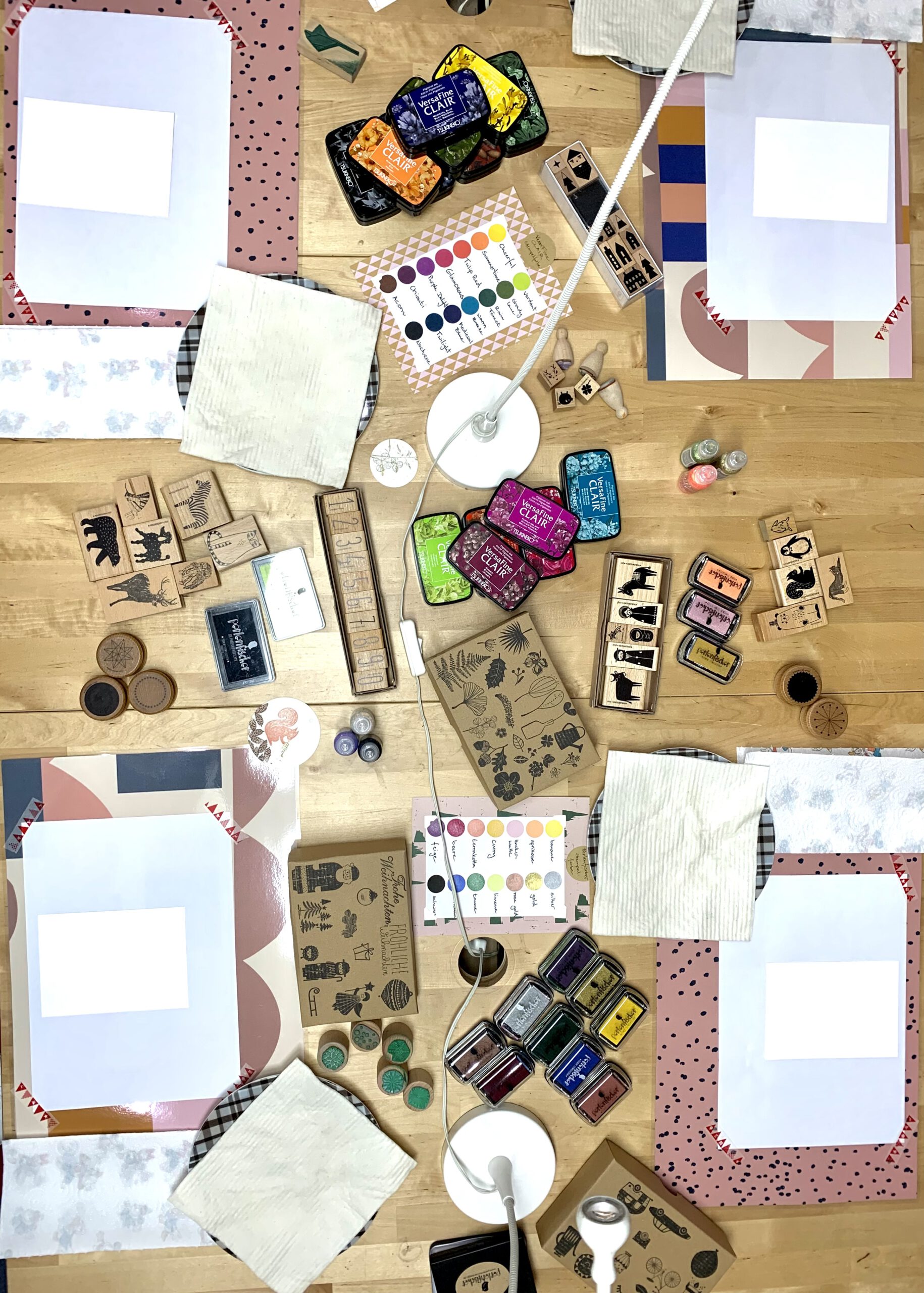 STEMPEL und NÄH-Workshop – Wir bestempeln und nähen Schulsachen*!